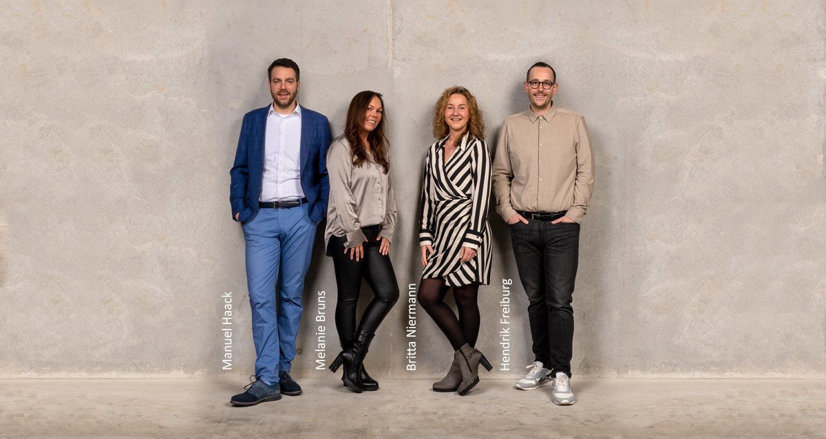 Ansprechpartnerinnen und Ansprechpartner aus dem HOHAGE-Vertrieb